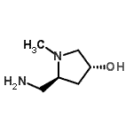 CAS#: 134618-04-5， (3R,5S)-5-(Aminomethyl)-1-Methyl-3-Pyrrolidinol