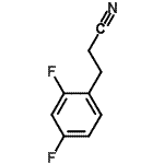 CAS#: 134672-74-5， 3-(2,4-Difluorophenyl)Propanenitrile