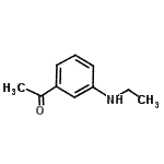 CAS 登录号：134812-13-8， 1-[3-(乙基氨基)苯基]乙酮