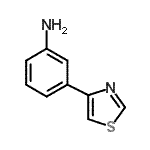 CAS#: 134812-28-5， 3-(1,3-Thiazol-4-Yl)Aniline
