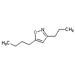 CAS#: 134837-14-2， 5-Butyl-3-Propyl-1,2-Oxazole