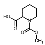 CAS#: 134902-40-2， 1-(Methoxycarbonyl)-2-Piperidinecarboxylic Acid