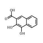 CAS#: 135203-71-3， 3,4-Dihydroxy-2-Naphthoic Acid