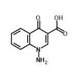 CAS#: 135261-77-7， 1-Amino-4-Oxo-1,4-Dihydro-3-Quinolinecarboxylic Acid