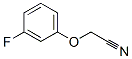 structure of CAS# 135290-20-9, (3-Fluorophenoxy)-Acetonitrile