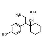 CAS 登录号：135308-76-8， 4-[2-氨基-1-(1-羟基环己基)乙基]苯酚盐酸盐(1:1)