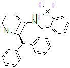 CAS#: 135330-43-7， 3-(2-Trifluoromethylbenzylamino)-2-Benzhydrylquinuclidine