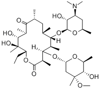 CAS#: 135361-13-6， 6-Deoxyerythromycin A