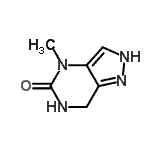 CAS#: 135376-98-6， 4-Methyl-2,4,6,7-Tetrahydro-5H-Pyrazolo[4,3-d]Pyrimidin-5-One