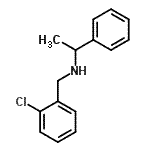 CAS 登录号：13541-05-4， N-(2-氯苄基)-1-苯基乙胺