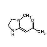 CAS#: 135586-32-2， (1Z)-1-(1-Methyl-2-Imidazolidinylidene)Acetone