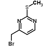 CAS#: 135645-63-5， 4-(Bromomethyl)-2-(Methylsulfanyl)Pyrimidine