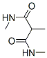 CAS#: 13566-69-3， N,N'-Dimethyl-2-Methylmalondiamide