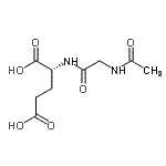 CAS#: 135701-69-8， N-Acetylglycyl-D-Glutamic Acid