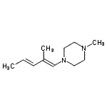CAS#: 135712-34-4， 1-Methyl-4-[(1E,3E)-2-Methyl-1,3-Pentadien-1-Yl]Piperazine