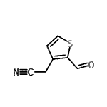 CAS#: 135737-18-7， (2-Formyl-3-Thienyl)Acetonitrile