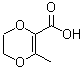 CAS#: 135813-44-4， 3-Methyl-5,6-Dihydro-1,4-Dioxine-2-Carboxylic Acid