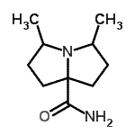CAS#: 135938-12-4， 3,5-Dimethyltetrahydro-1H-Pyrrolizine-7A(5H)-Carboxamide