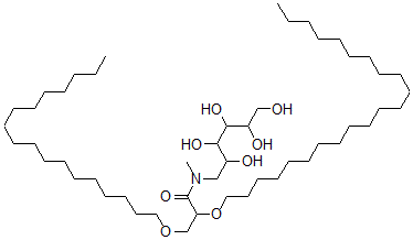CAS#: 135941-60-5， 2-Docosoxy-N-Methyl-3-Octadecoxy-N-(2,3,4,5,6-Pentahydroxyhexyl)Propanamide