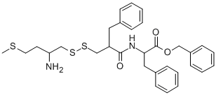 CAS#: 135949-60-9， Phenylmethyl (2S)-2-[[2-[[(2S)-2-Amino-4-Methylsulfanylbutyl]Disulfanylmethyl]-3-Phenylpropanoyl]Amino]-3-Phenylpropanoate