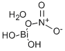 structure of CAS# 13595-83-0, Bismuth Subnitrate Monohydrate;Bismuth Hydroxide Nitrate