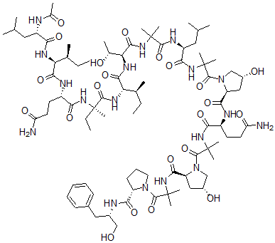CAS#: 135995-68-5， 1-(N-Acetyl-L-Leucine)-3-L-Glutaminezervamicin Ic