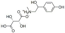 CAS 登录号：136-38-9， (2R,3R)-2,3-二羟基丁二酸, 4-(1-羟基-2-甲基氨基乙基)苯酚