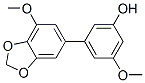 CAS#: 136051-65-5， 3'-Hydroxy-5,5'-Dimethoxy-3,4-Methylenedioxybiphenyl