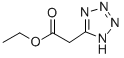structure of CAS# 13616-37-0, 2H-Tetrazole-5-Acetic Acid Ethyl Ester;ETHYL 2-(2H-1,2,3,4-TETRAAZOL-5-YL)ACETATE;(2H-Tetrazol-5-Yl)-Acetic Acid Ethyl Ester;1H-Tetrazole-5-Acetic Acid Ethyl Ester