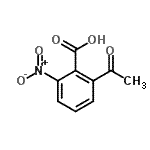 CAS#: 13619-70-0， 2-Acetyl-6-Nitrobenzoic Acid