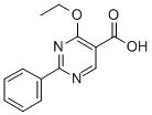 structure of CAS# 136326-10-8, 4-Ethoxy-2-Phenyl-5-Pyrimidinecarboxylicacid;4-Ethoxy-2-Phenyl-Pyrimidine-5-Carboxylate;4-Ethoxy-2-Phenyl-5-Pyrimidinecarboxylate;Zinc03883320