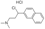 CAS#: 13634-65-6， gamma-Chloro-N,N-Dimethyl-2-Naphthalenepropanamine Hydrochloride (1:1)