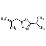 CAS#: 136386-25-9， 2-Isopropyl-5-(2-Methyl-2-Propen-1-Yl)-1,3-Oxazole