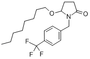 CAS#: 136410-36-1， 5-Octoxy-1-[[4-(Trifluoromethyl)Phenyl]Methyl]Pyrrolidin-2-One
