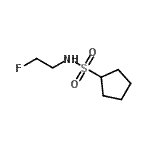 CAS#: 136455-95-3， N-(2-Fluoroethyl)Cyclopentanesulfonamide