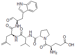 CAS#: 136553-76-9， (4R)-4-Amino-5-[(2S)-2-[[(2R)-1-[[(2S)-1-[[(2R)-1-(1H-Indol-3-Yl)-3-Oxopropan-2-Yl]Amino]-4-Methyl-1-Oxopent-4-En-2-Yl]Amino]-3-Methyl-1-Oxobutan-2-Yl]Carbamoyl]Pyrrolidin-1-Yl]-5-Oxopentanoic Acid