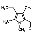 CAS#: 136558-74-2， 1,3,5-Trimethyl-4-Vinyl-1H-Pyrrole-2-Carbaldehyde