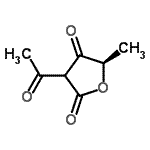CAS#: 136599-12-7， (5R)-3-Acetyl-5-Methyl-2,4(3H,5H)-Furandione