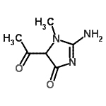CAS#: 136700-71-5， 5-Acetyl-2-Amino-1-Methyl-1,5-Dihydro-4H-Imidazol-4-One