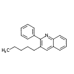 CAS#: 136800-94-7， 3-Pentyl-2-Phenylquinoline