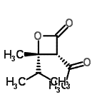 CAS#: 136814-01-2， (3S,4S)-3-Acetyl-4-Isopropyl-4-Methyl-2-Oxetanone