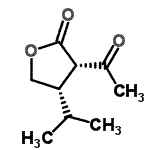 CAS#: 136814-02-3， (3S,4S)-3-Acetyl-4-Isopropyldihydro-2(3H)-Furanone