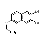 CAS#: 136944-52-0， 6-Ethoxy-2,3-Naphthalenediol