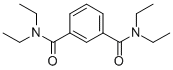 structure of CAS# 13698-87-8, N,N,N',N'-tetraethylbenzene-1,3-dicarboxamide;N,N,N',N'-Tetraethylisophthalamide;Sbb007918;Zinc00029542