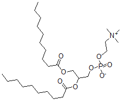 CAS#: 13699-47-3， 1,2-Didecanoylphosphatidylcholine