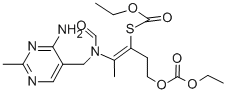 CAS#: 137-76-8， Ethyl [(Z)-2-[(4-Amino-2-Methylpyrimidin-5-Yl)Methyl-Formylamino]-5-Ethoxycarbonyloxypent-2-En-3-Yl]Sulfanylformate