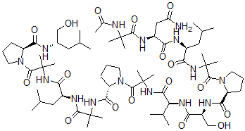 CAS#: 137042-20-7， Trichovirin I-1B