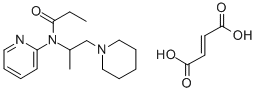 CAS#: 13717-04-9， N-(1-Methyl-2-Piperidinoethyl)-N-(2-Pyridyl)Propionamide Fumarate