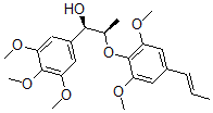 CAS#: 137196-25-9， (1R,2R)-2-[2,6-Dimethoxy-4-[(E)-Prop-1-Enyl]Phenoxy]-1-(3,4,5-Trimethoxyphenyl)Propan-1-Ol