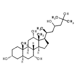 CAS#: 137252-15-4， (3alpha,5alpha,7alpha,12alpha,20S)-Cholestane-3,7,12,23,25-Pentol